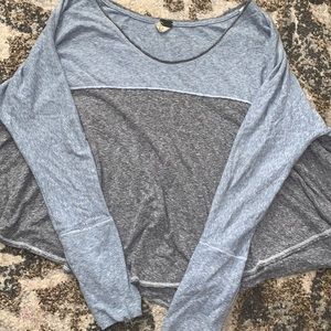 Free People lose long sleeve top
